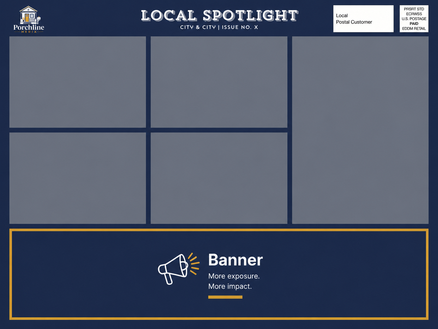 Banner spot visual